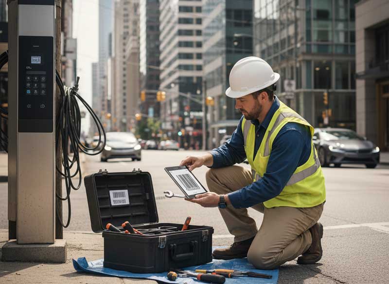 Asset Tracking in the Field: By Scanning Barcodes