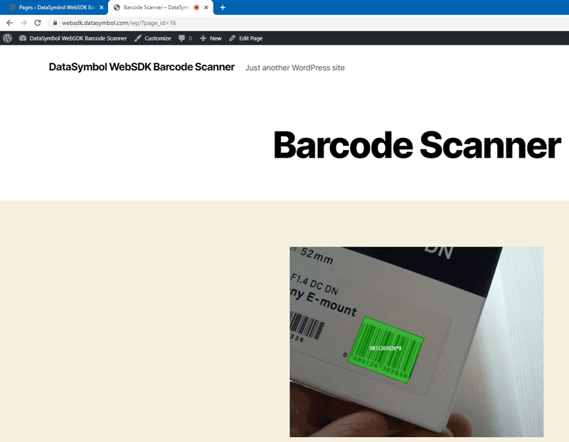 Test your Barcode Decoder